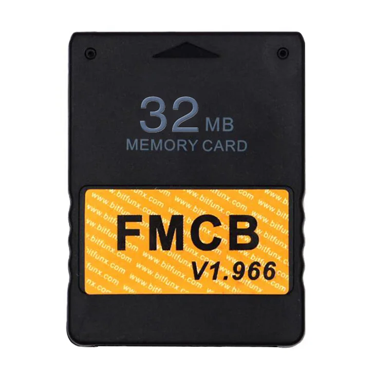 FMCB 32MB v1.966 Карта памяти Bitfunx Free McBoot v1.966 8 Мб/16 Мб/32 Мб/64 МБ для PS2 FMCB версии 1,966 - Цвет: FMCB 32MB v1.966