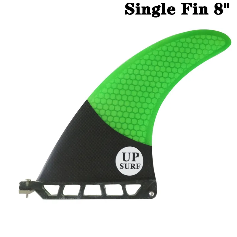Одноплавник " Longboard Surf Fin зеленый/синий/красный/белый цвет Киль плавник