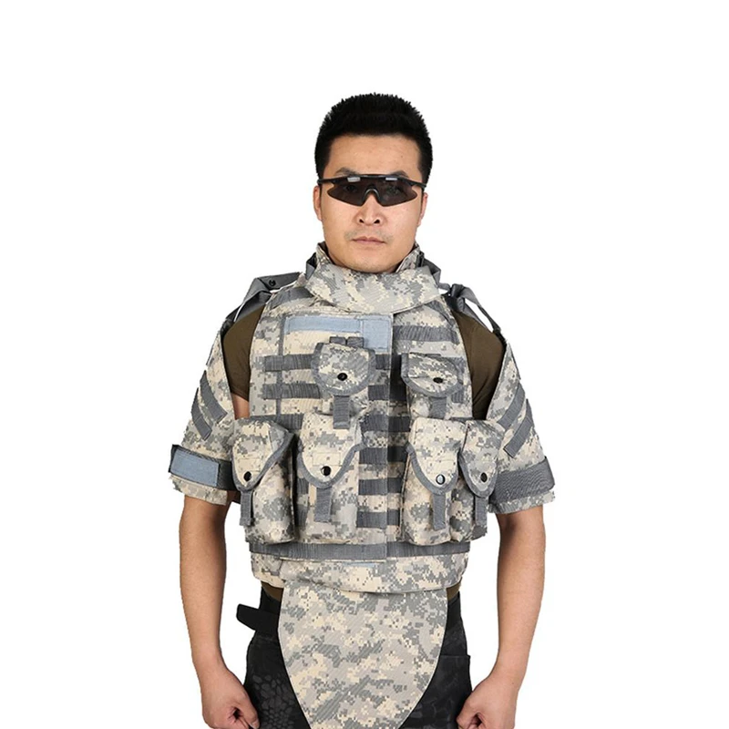 Уличный водонепроницаемый военный жилет CS боевой камуфляж комплексная защита