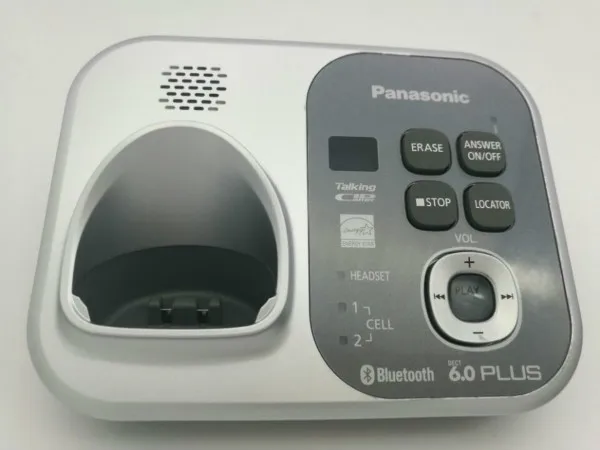 2 телефонов KX-TG7731S цифровой беспроводной телефон DECT 6.0 Ссылка до ячейки через Bluetooth