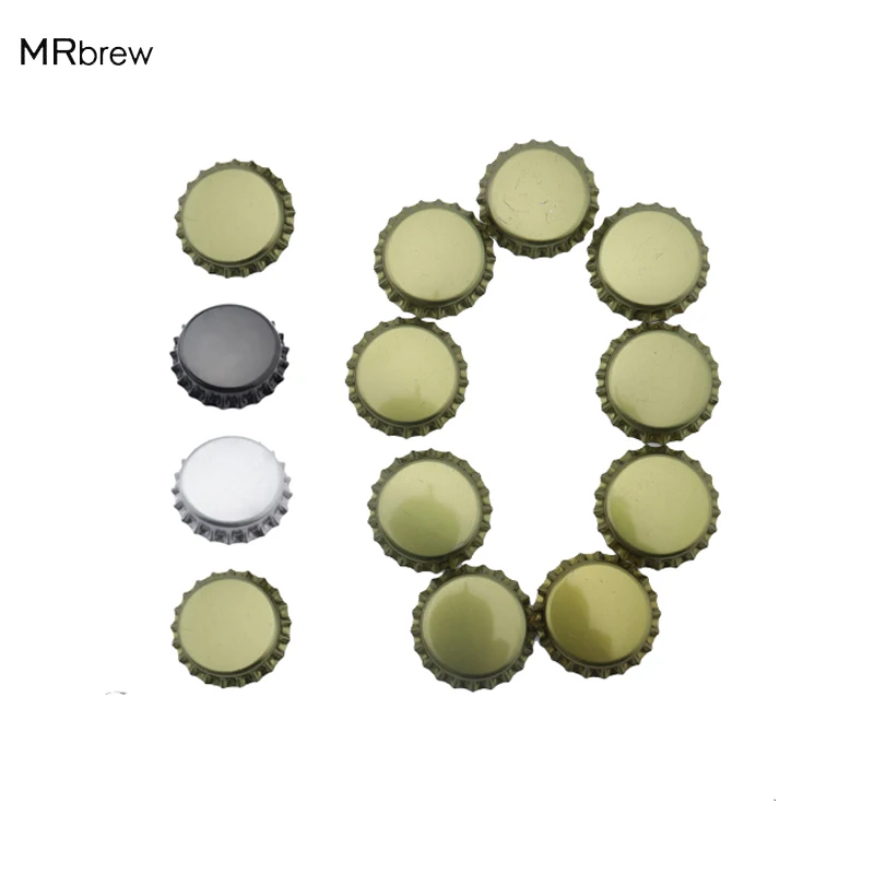 

10Pcs/lot Beer Bottle Cap Beer Lid Bottles Stopper Lid Cover Homebrew beer tool