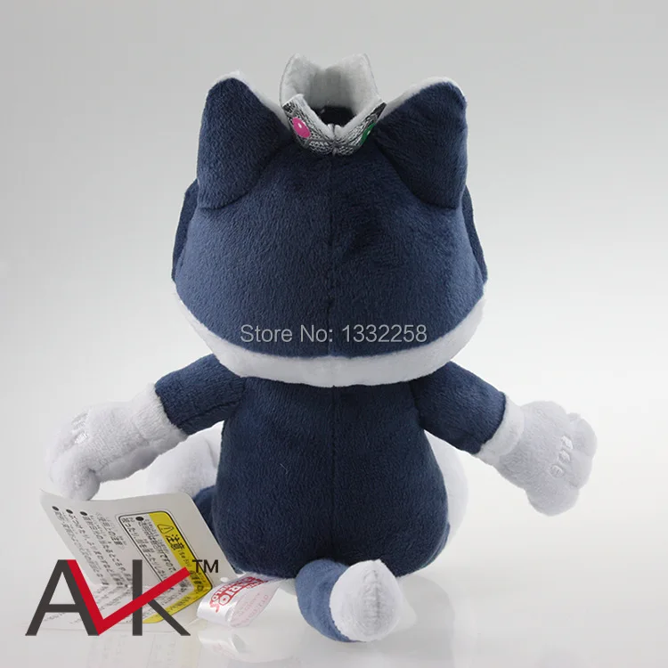 Бесплатная доставка Супер Марио Аниме игры Deep Blue Cat принцесса плюшевые игрушки