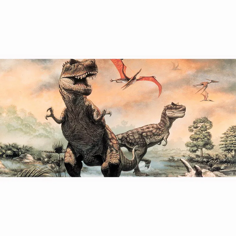 Модный принт динозавра 70*140 см бамбуковое волокно банное пляжное полотенце