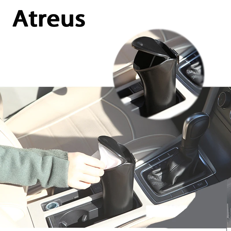 Автомобильная корзина для мусора Atreus 1 шт. контейнер хранения на заднем сиденье