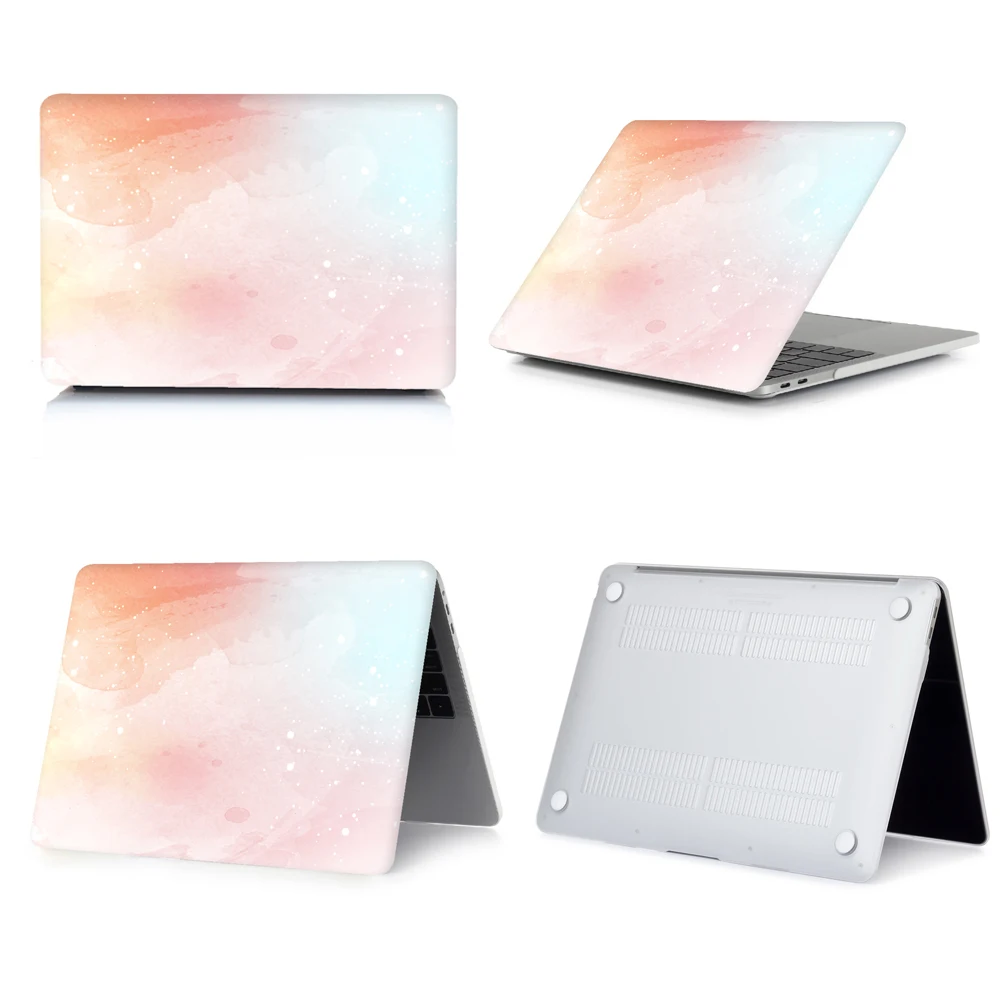 Чехол для ноутбука Macbook Air 13 Pro Retina 11 12 15 3 сенсорная панель mac book Touch ID A1932 2018 + чехол