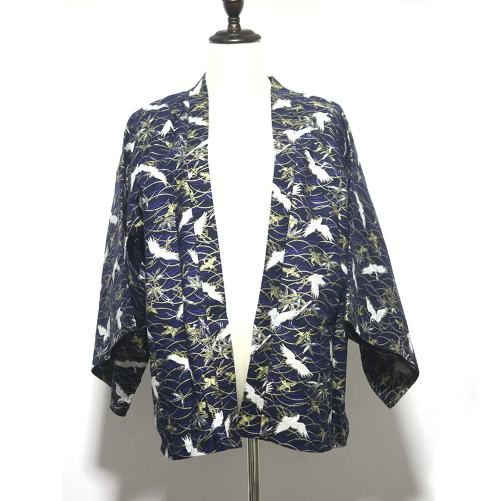 Кимоно Кардиган женский 2018 традиционное японское кимоно рубашка юката haori obi