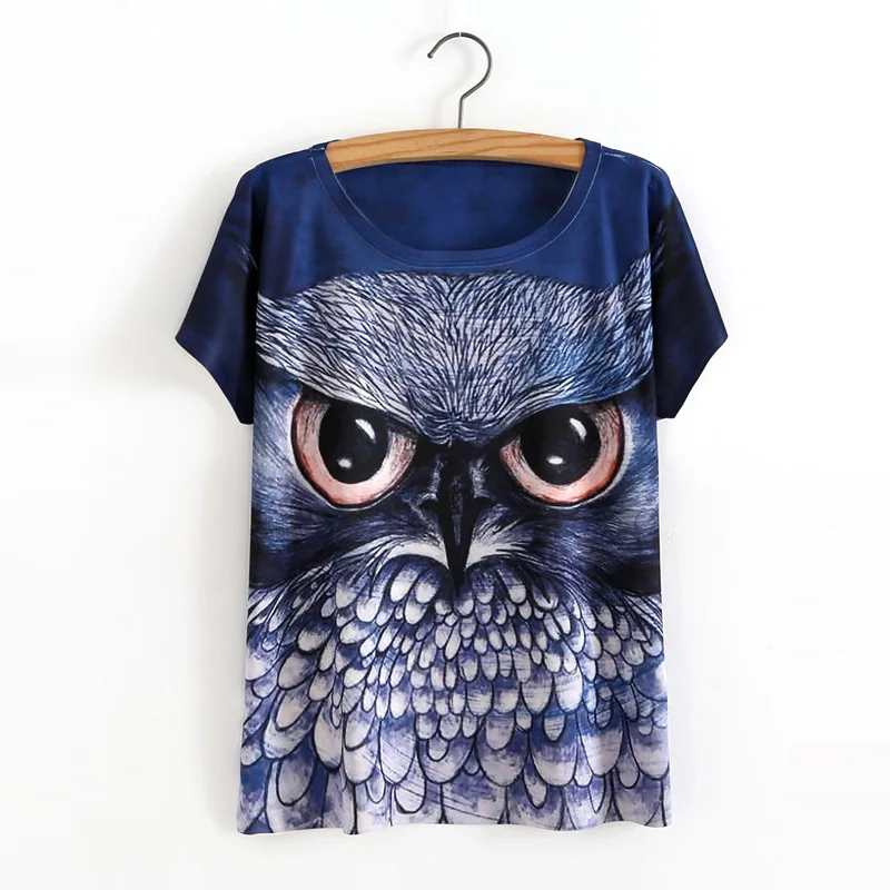 Женская футболка с круглым вырезом Повседневная цветочным принтом 26 стилей