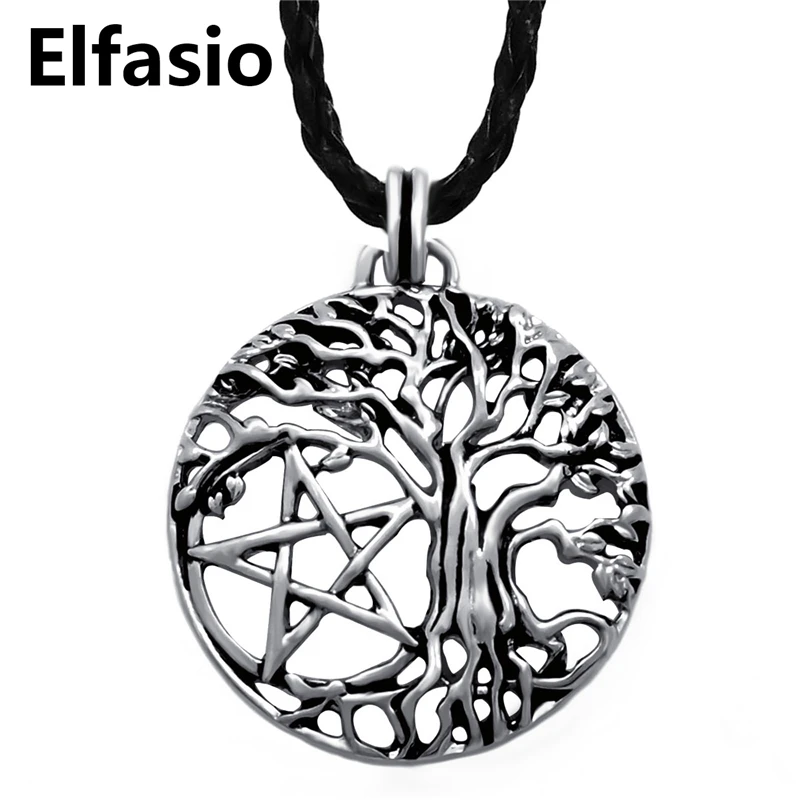 Подвеска Yggdrasil мужская и женская подвеска с пентаграммой 24 дюйма LP305|pewter pendant|pendant