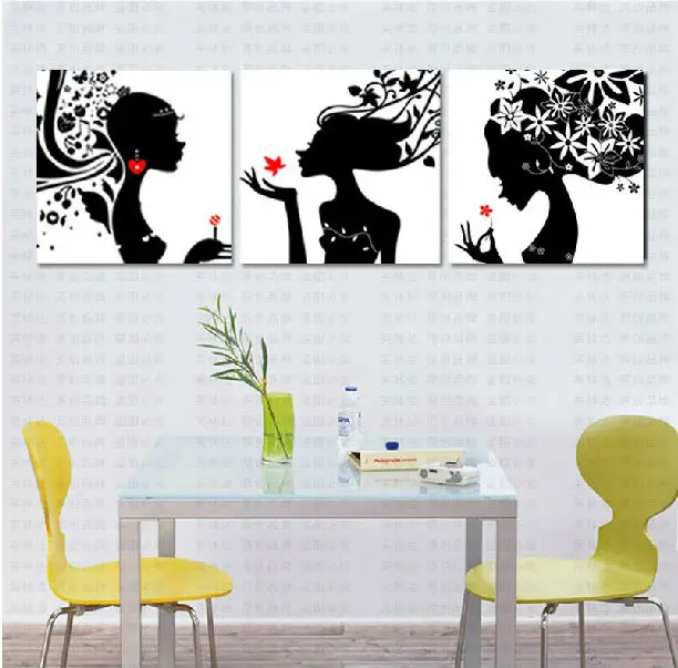 Фабричный магазин Набор для вышивки крестиком красивая девушка ангел черный