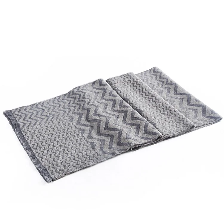 JW36-08 scarf 8 цветов, зимний шарф, искусственный волнистый дизайнерский шерстяной мужской шарф, роскошные модные женские шали, Тканый Жаккардовый мужской шарф - Цвет: JW36-08 scarf
