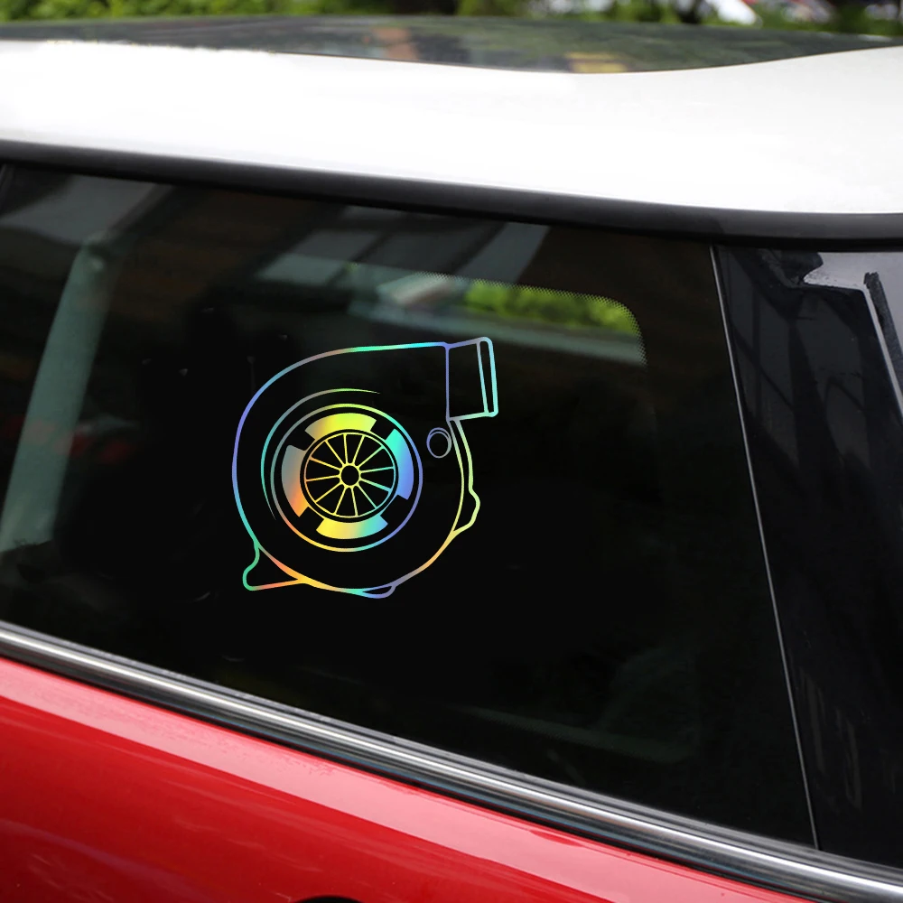 Турбокомпрессор Автомобильная наклейка Доберман Автомобиль Стайлинг украшения