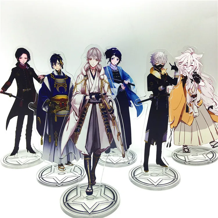 Touken Ranbu Online Kashuu Kiyomitsu Mikazuki Munechika фигурка на акриловой подставке настольное
