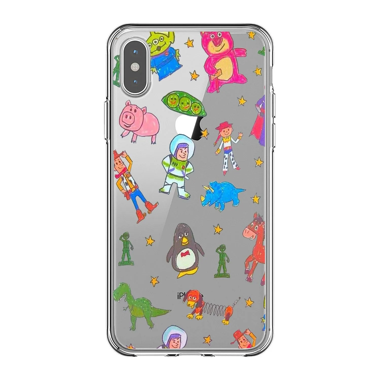 TPU Cowboy Woody Buzz Lightyear Toy Story Мягкие силиконовые чехлы для телефонов из ТПУ для iPhone X 5 5S SE 6 6S Plus 7 8 Plus XS XR XS MAX - Цвет: TPU