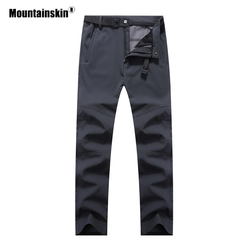Mountainskin женские и мужские штаны из плотного флиса флисовые мягкие европейские