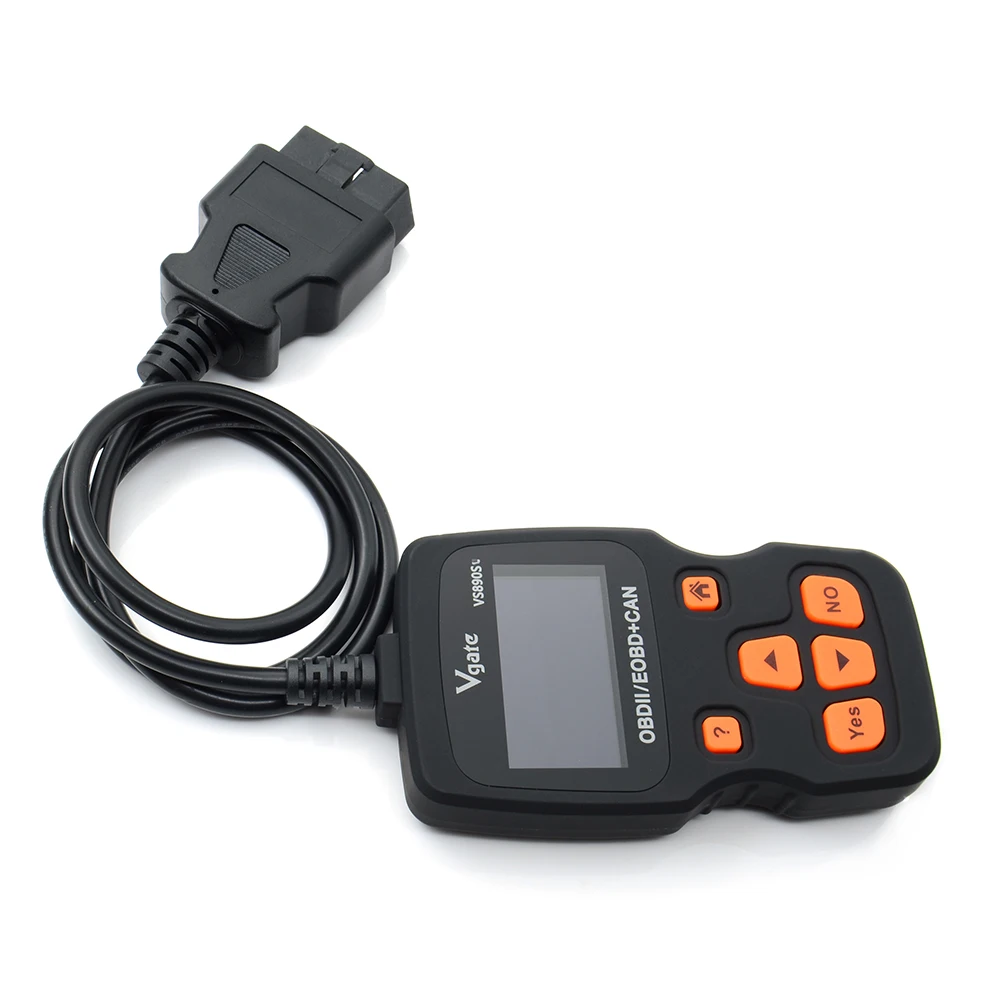 Автомобильный сканер Vgate VS890S OBD2 считыватель кодов Поддержка нескольких языков и
