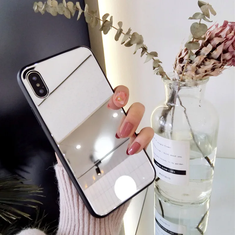 Роскошный зеркальный чехол для Huawei honor 10 lite мягкий силиконовый 9 7a pro 7c p20 p30 mate