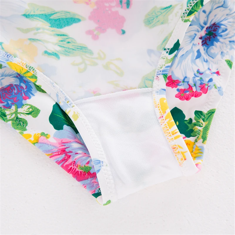 

floral one piece swimming suit for kids 2019 summer girls clothing set beach baby girls clothes infant beachwear suit swim