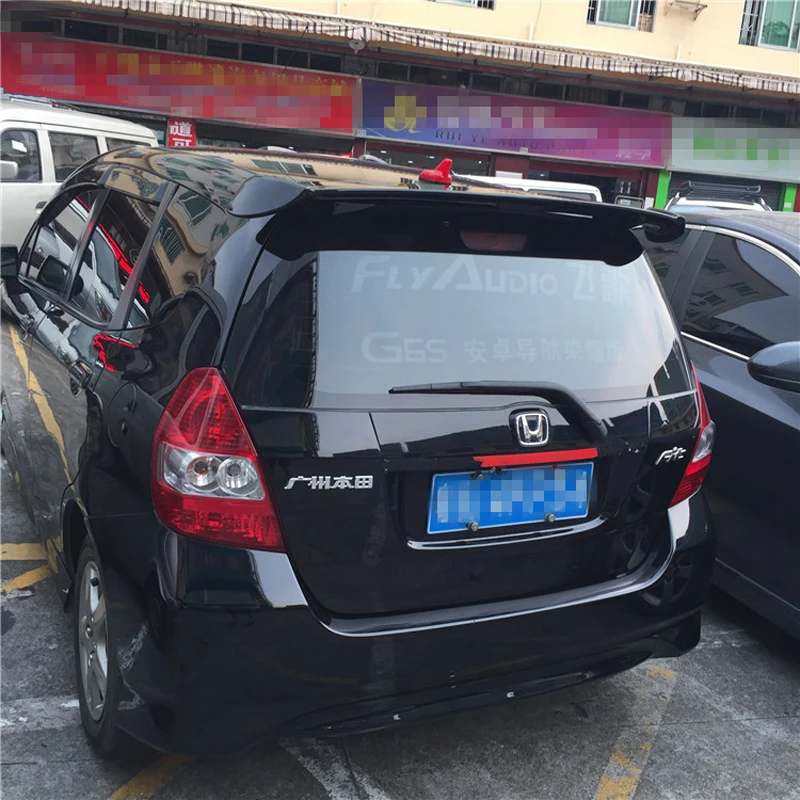 Для Honda Fit/Джаз спойлер 2008-2013 автомобильное украшение в виде хвостового крыла