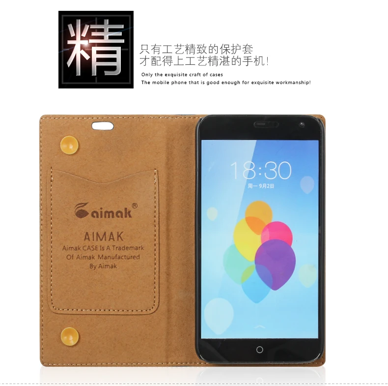 Чехол-книжка из натуральной кожи для Meizu MX5 MX 5 8 цветов | Мобильные телефоны и