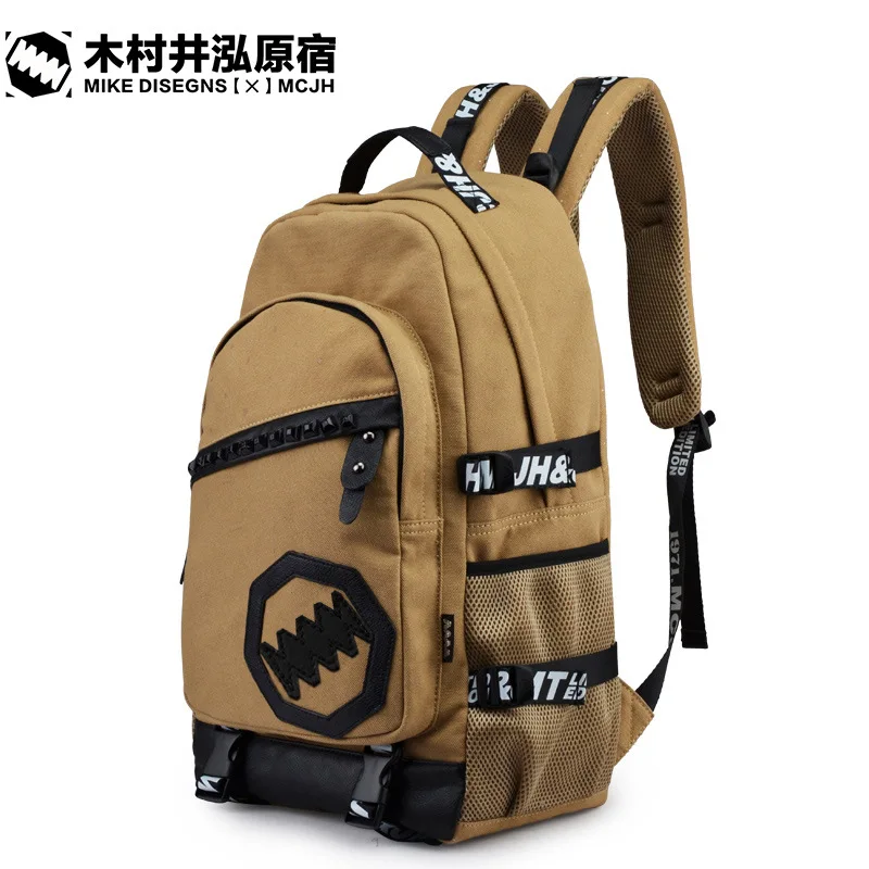 Высококачественный рюкзак для женщин 2017 Модный черный брендовый из ткани