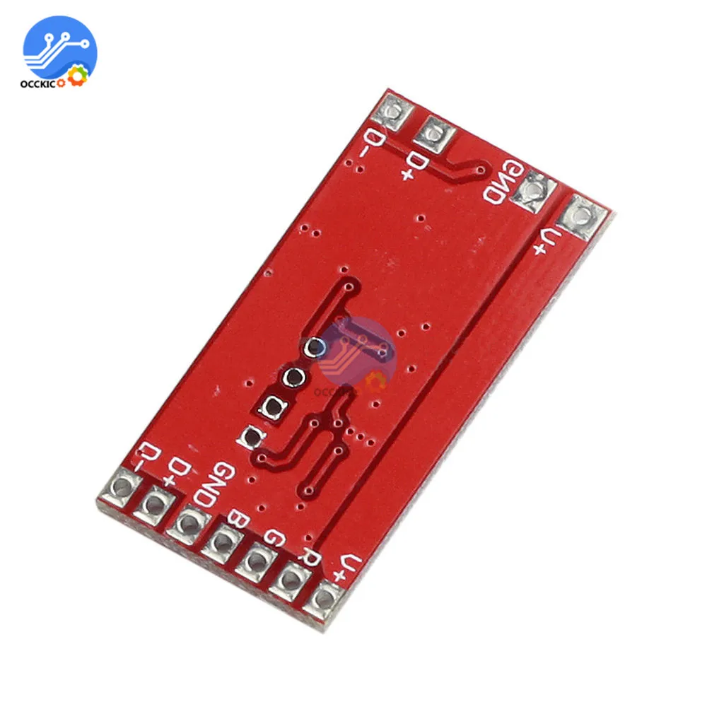 Декодер DMX512 6 А 72 Вт ЦАП плата модульный контроллер 3-канальный для RGB