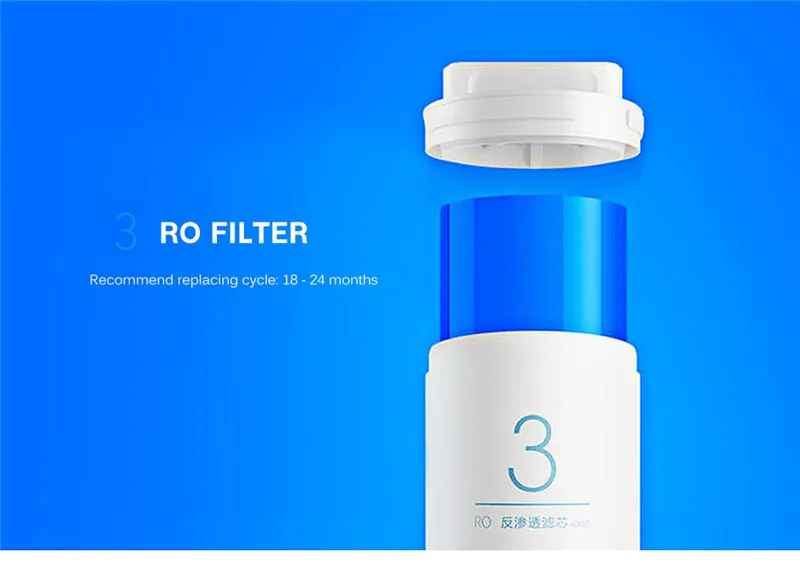 Youpin Mijia № 3 PP Хлопок фильтр для воды замена обратного осмоса питьевой воды картридж для очистки воды Системы