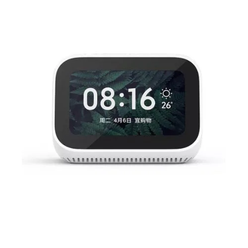 Only Speaker Xiao mi AI сенсорный экран динамик Bluetooth 5,0 цифровой дисплей Будильник WiFi смарт соединение динамик mi динамик - Цвет: Only Speaker