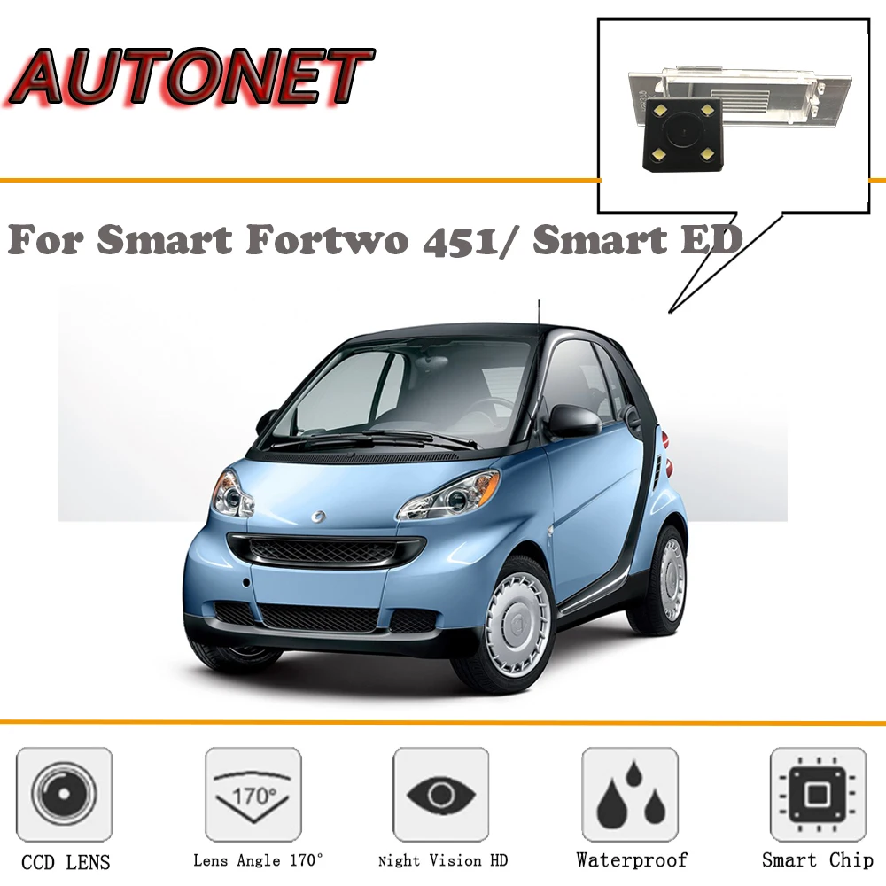 Автомобильная камера заднего вида для Smart Fortwo 451/ ED/ночное видение/CCD/камера