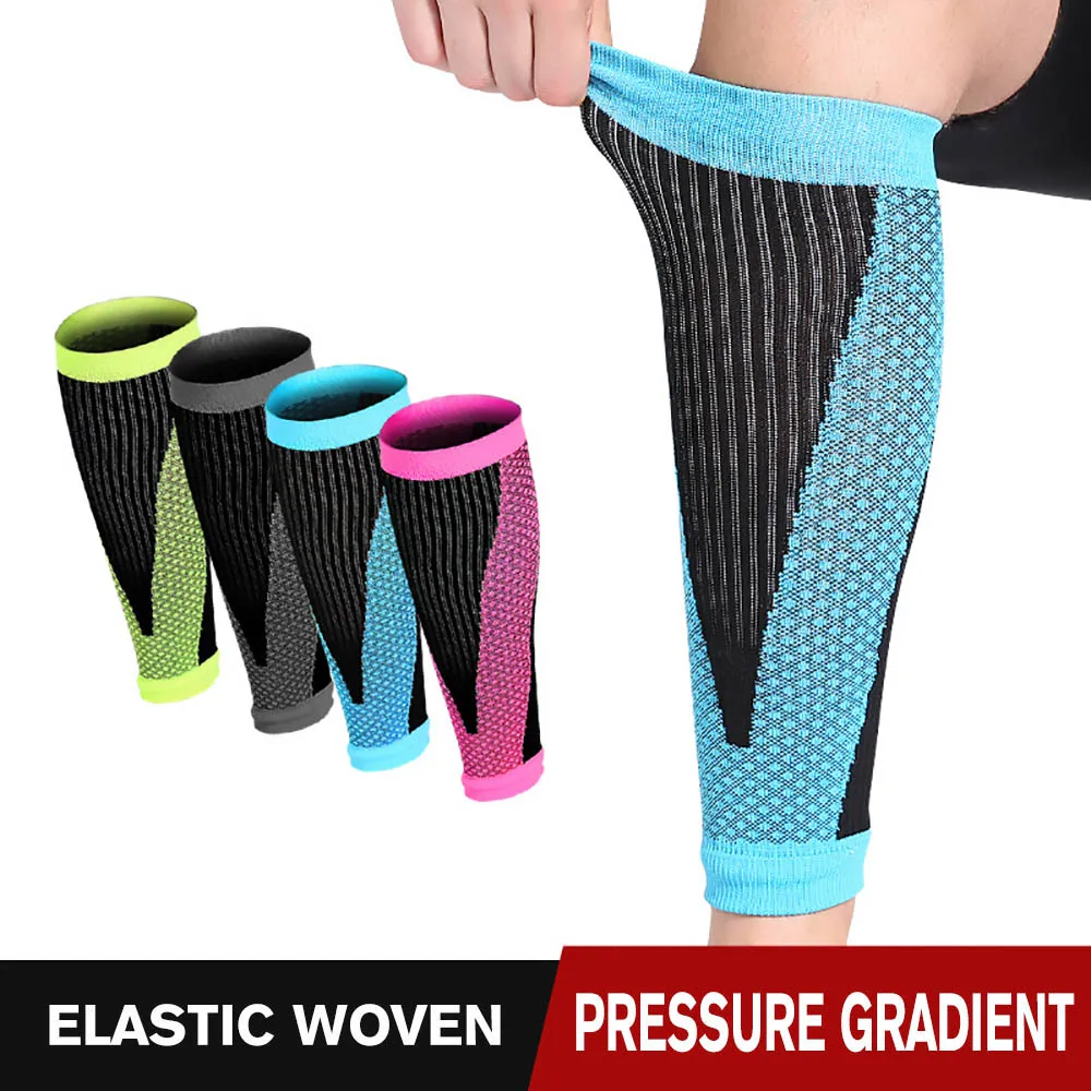 FDBRO Sports Safety Football Basketball Leg Sleeve Outdoor Running Compression Calf Sleeves Stretch Leggings Knee Pads | Спорт и