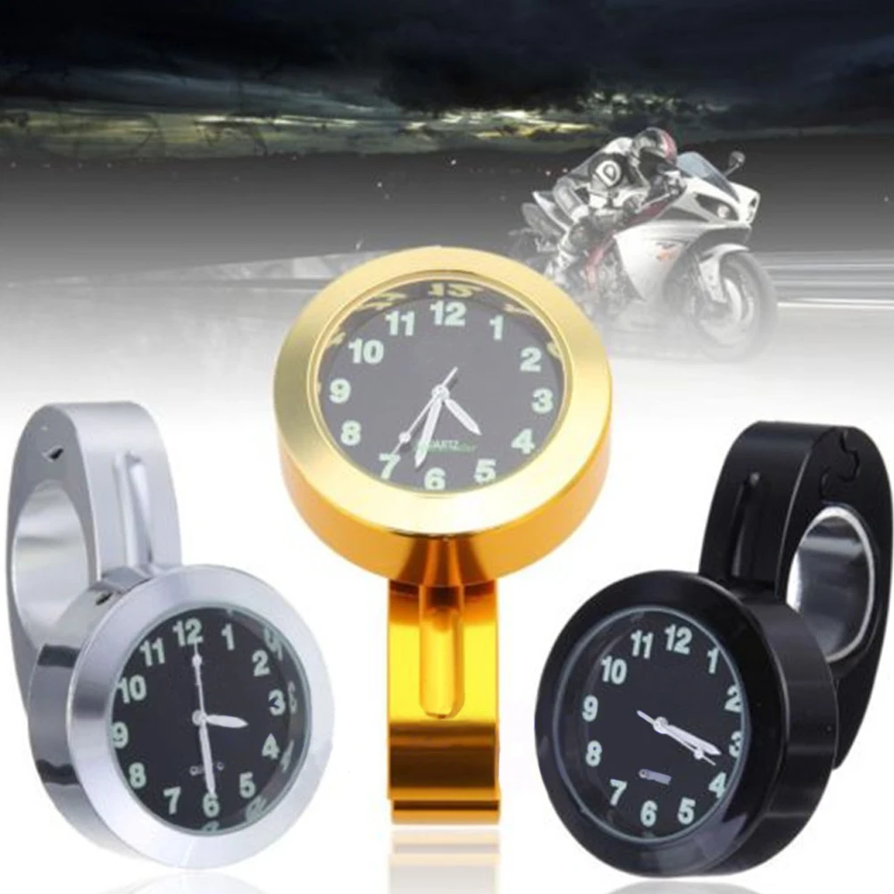 Водонепроницаемые часы 7/8 с креплением для мотоцикла и велосипеда из прочного