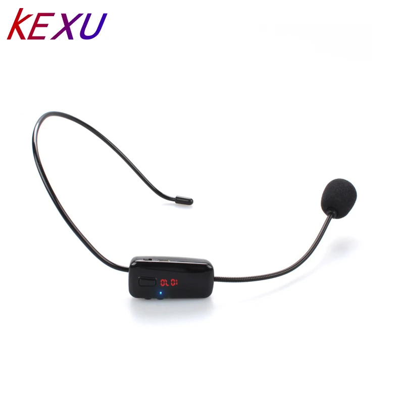 Беспроводной конденсаторный FM-микрофон гарнитура Мегафон Радио микрофон для