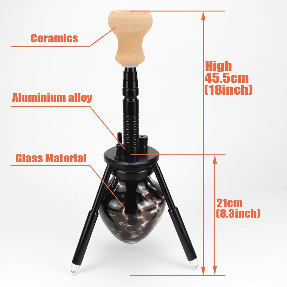 Штатив кальян с тремя ногами Ins Nargile Sheesha Chicha водопровод Cachimbas аксессуары для кальяна