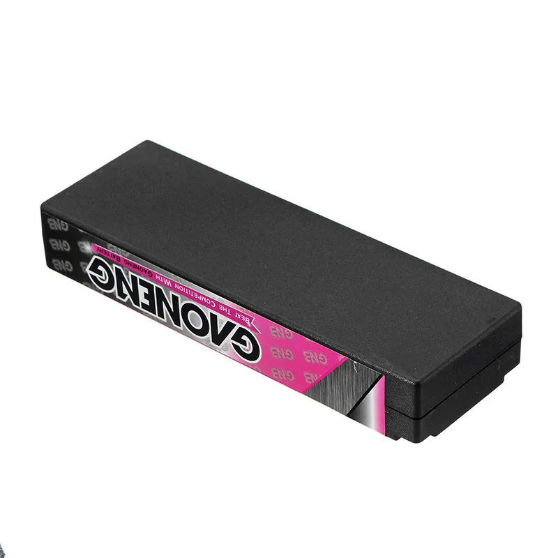Gaoneng 7 6 V 6000mAh 100C 2S HV 4 35 перезаряжаемая Lipo батарея 5 0 мм вилка типа &quotбанан&quot T для