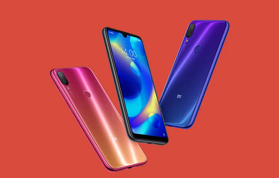 Xiaomi Mi Play 4 Гб 64 Гб Смартфон Восьмиядерный MTK Helio P35 мобильный телефон 5,8" 19:9 полный экран двойной 12 Мп+ 2 МП AI камера