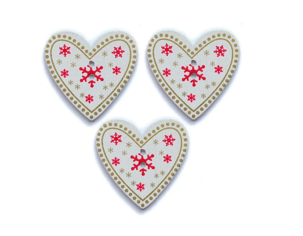 Деревянные деревянные пуговицы для шитья и скрапбукинга 30 шт./лот|wooden buttons|love