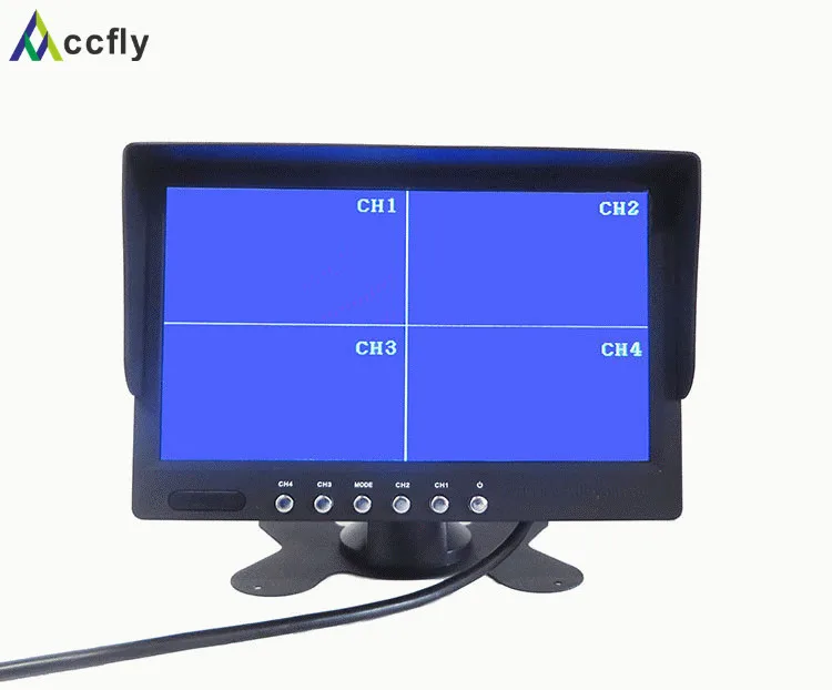 Accfly 7 дюймовый цветной ЖК монитор для камеры заднего вида автомобиля камера