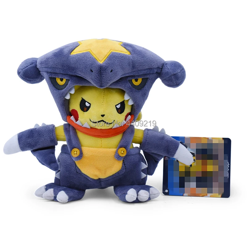 20 см Garchomp Пикачу плюшевая игрушка Косплэй мягкие куклы, детский подарок