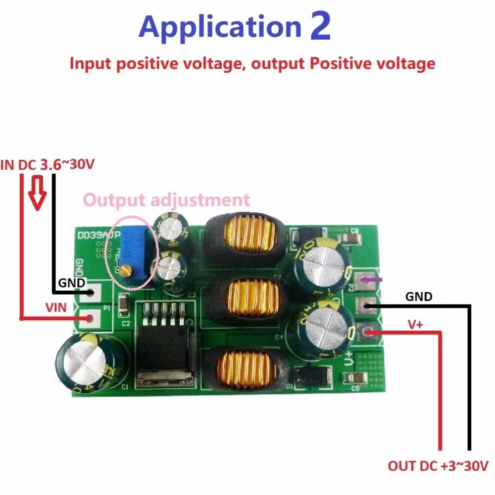 20 Вт DC-DC 5V-30V TO +-5 В +/-6V +-9V + 12V +-15V +-24V Boost понижающий преобразователь положительные и