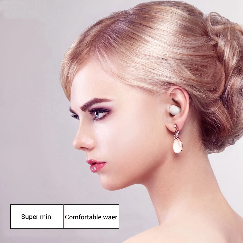 OVLENG мини наушники Bluetooth In Ear невидимый беспроводной Earbud маленький bluetooth наушник