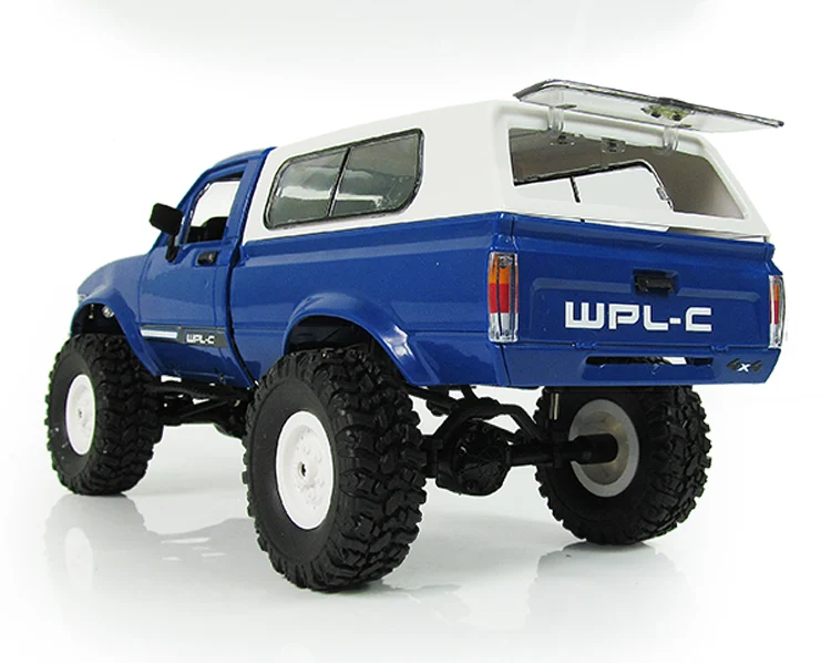 WPL C24 RC Turck 1:16 автомобильный комплект DIY машинка с дистанционным управлением 2,4G RC Гусеничный внедорожный автомобиль багги движущаяся машина RC автомобиль 4WD детские игрушки для мальчиков