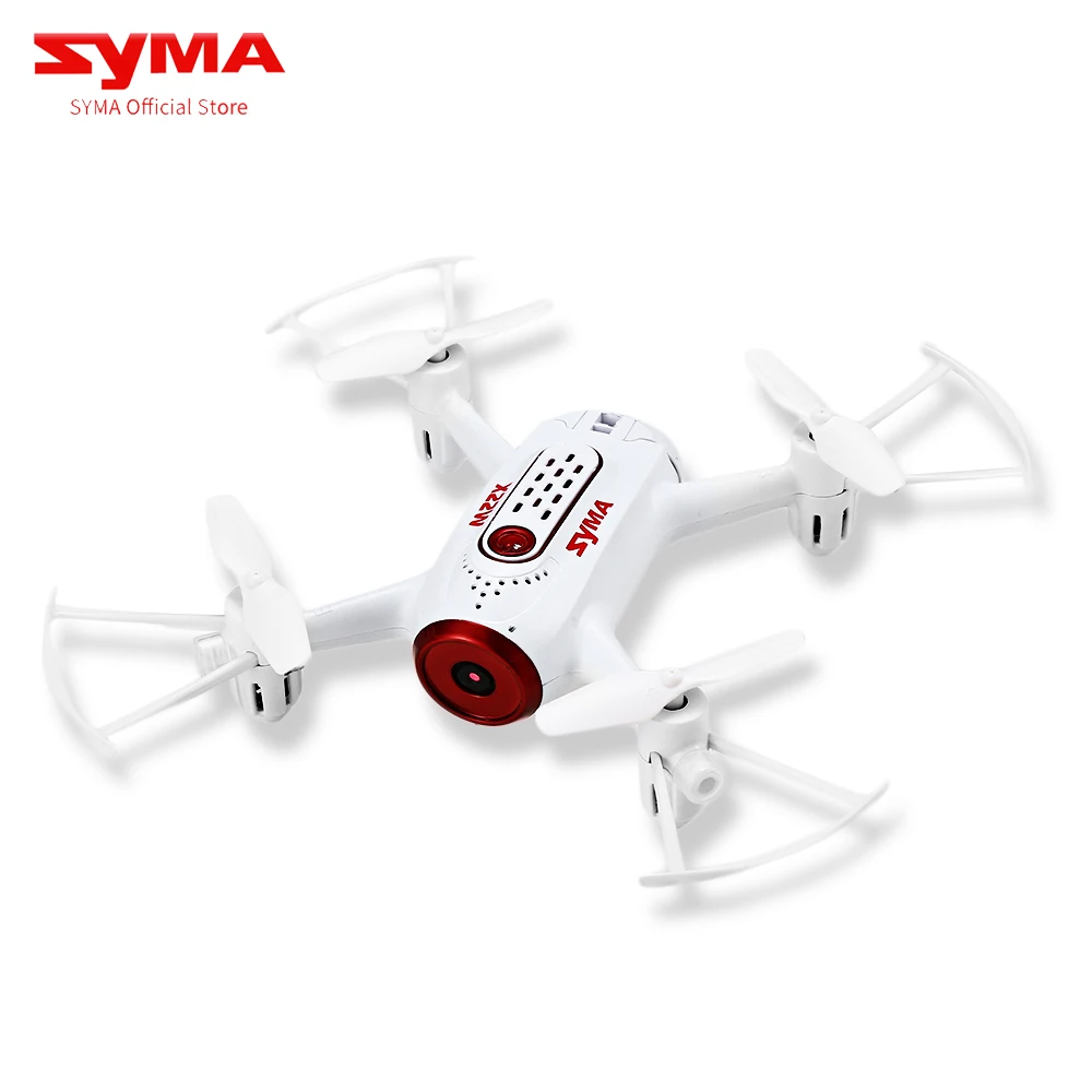 Syma X22W Wifi FPV Карманный Радиоуправляемый Дрон HD камера Безголовый режим RC полет