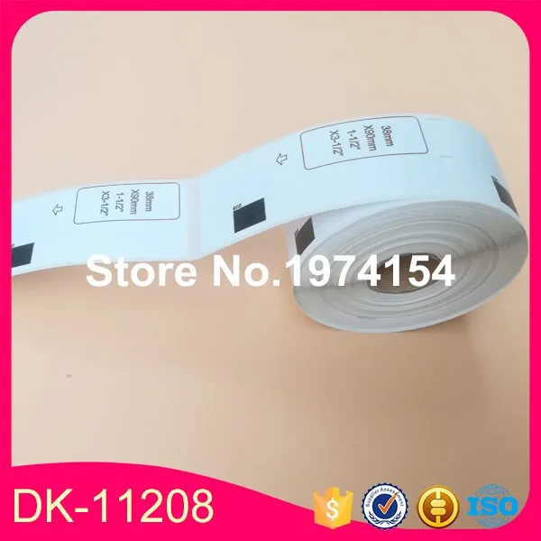 20 рулонов для заправки ярлыков совместимых с фотоэтикеток 38 мм * 90 400 шт. принтером