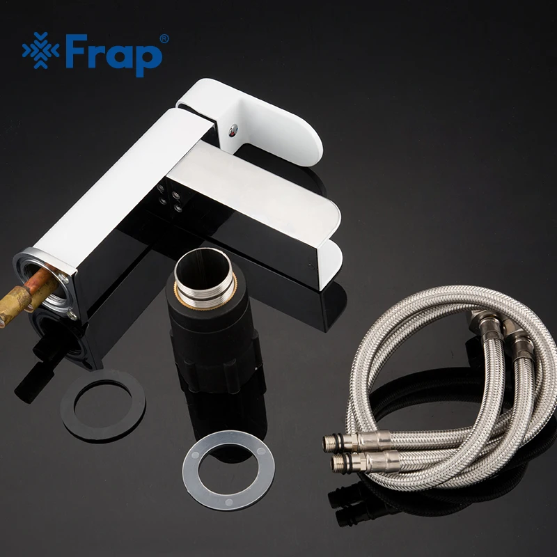 

Frap Basin Faucet Led Temperature Sensor Water Tap Bathroom Mixer Deck Mounted Basin Sink Mixer Tap grifo lavabo FLD3919