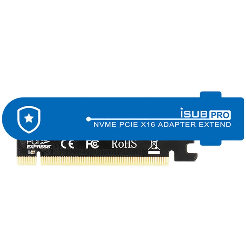 Адаптер Pcie X16 с теплоотвод M.2 Ssd M ключ к Pci Express карты расширения Совместимость для