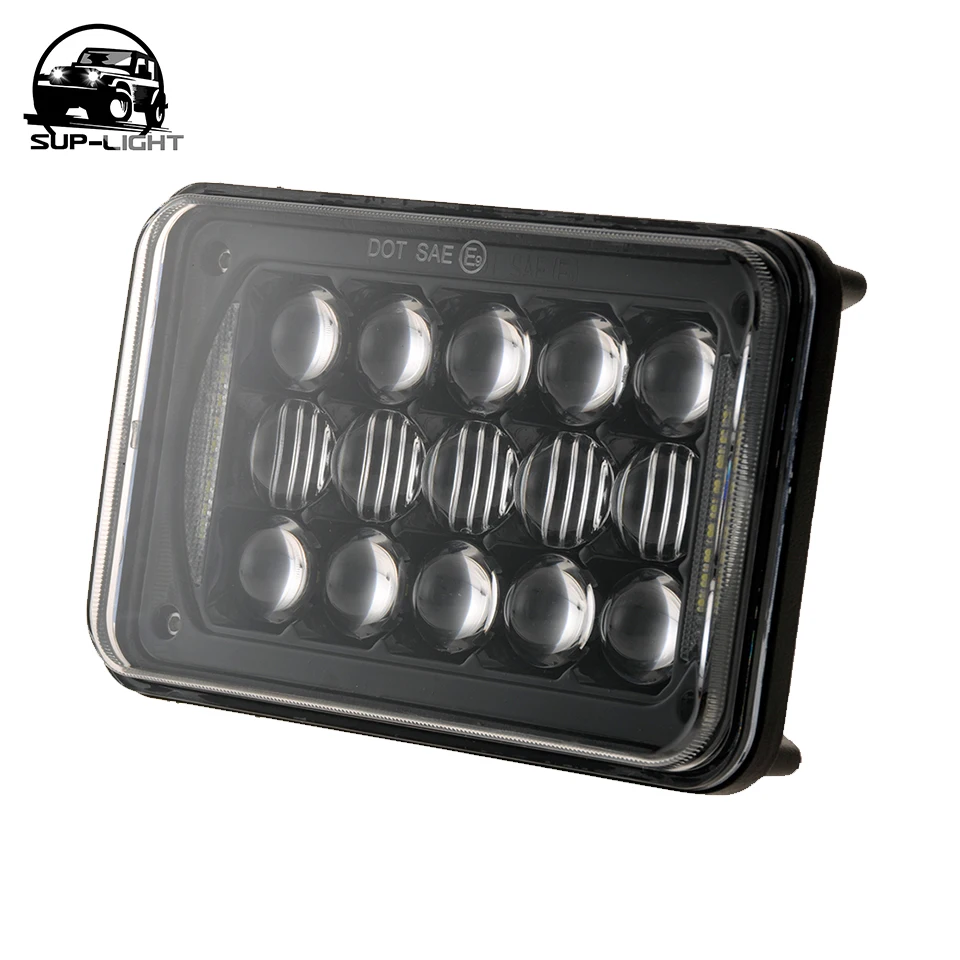 Сменные светодиодные фары 4X6 дюймов 48 Вт для GMC Safari Ford Chevrolet Toyota Trucks светодиодный