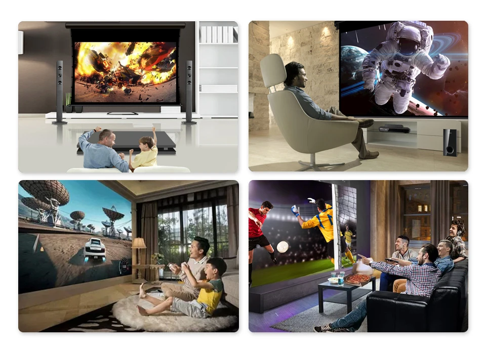 BYINTEK MOON BT96Plus голограмма 200 дюймов LED видео HD проектор для домашнего кинотеатра Full HD 1080P для Netflix