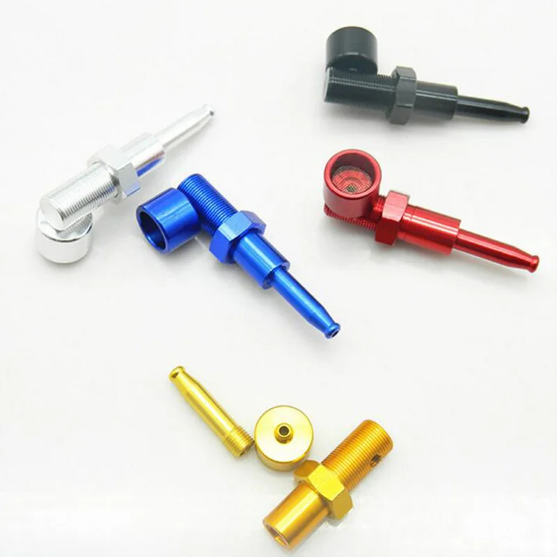 1 шт. креативная портативная мини курительная трубка из алюминиевого сплава|gift