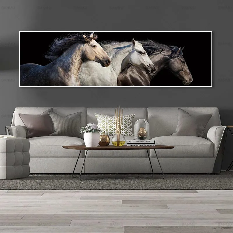 

wall picture no frame Art picture wall home decoration canvas painting art prints horse on canvas and posters wall picture