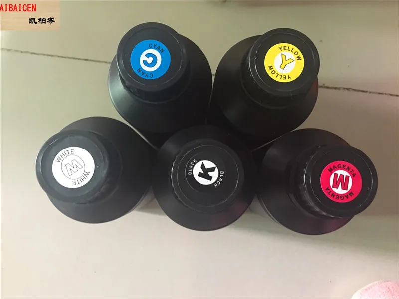 Светодиодные УФ-чернила Мягкие Твердые для печатающей головки принтера epson -