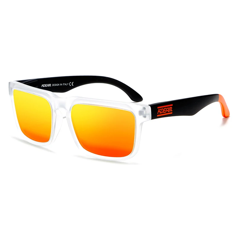 Мужские и женские антибликовые очки KDEAM поляризационные солнцезащитные в стиле